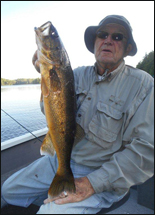 Large Walleye Fishing